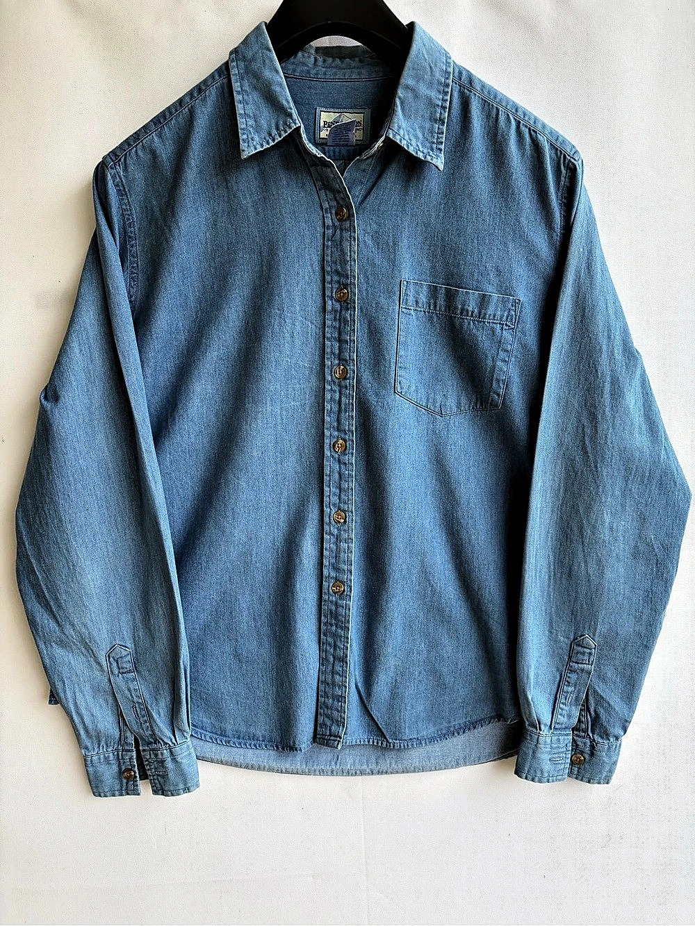 Vintage 90s Pendleton Light Denim Shirt XL